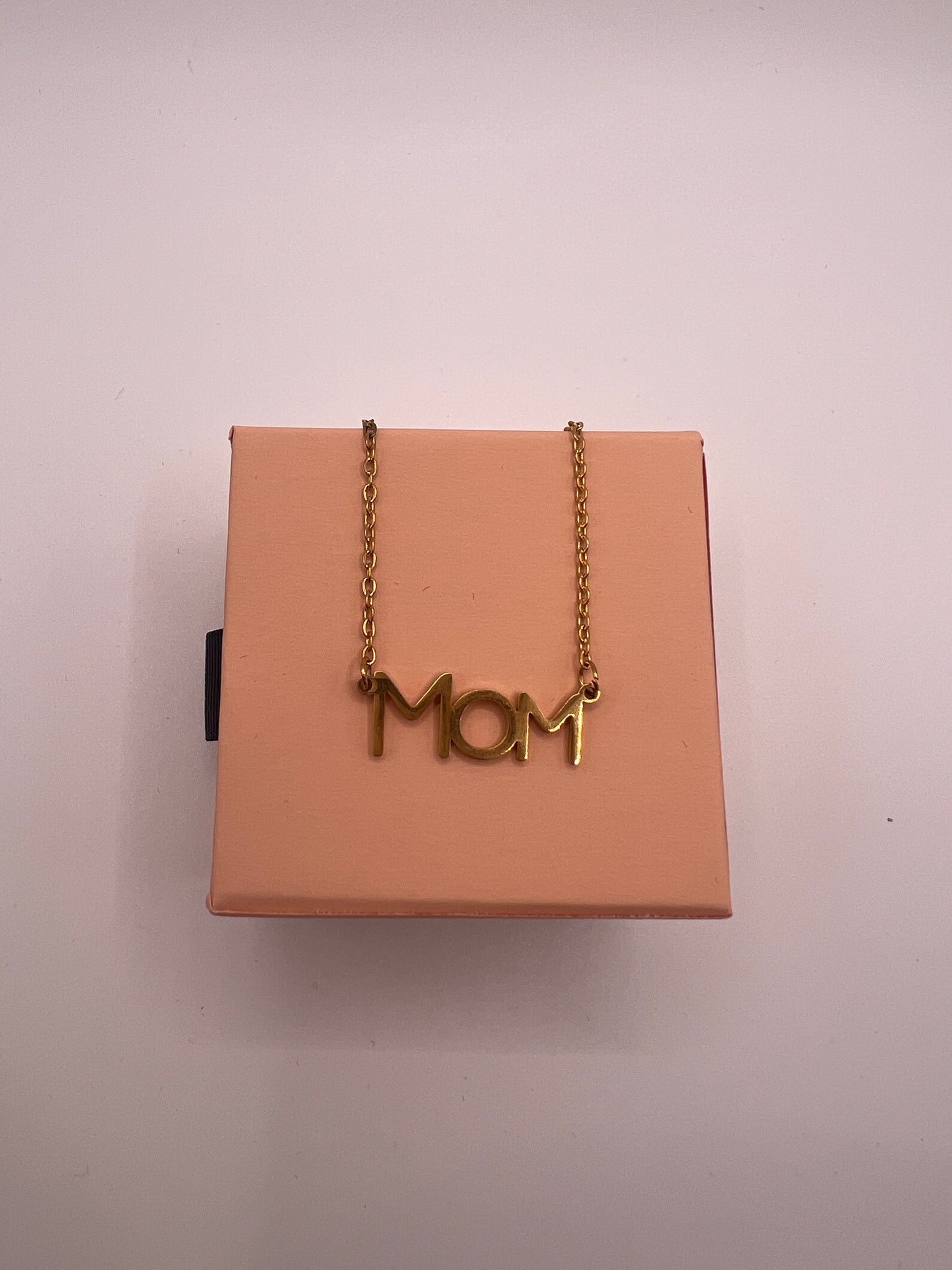 MOM classic Necklace - forgyldt