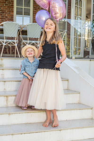 Kids Daisy skirt - beige - EMM Copenhagen