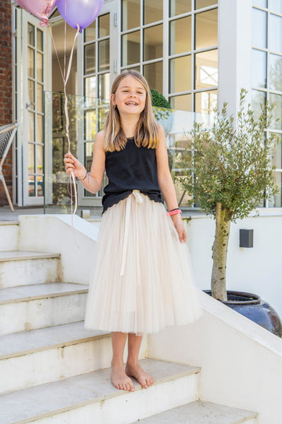 Kids Daisy skirt - beige - EMM Copenhagen