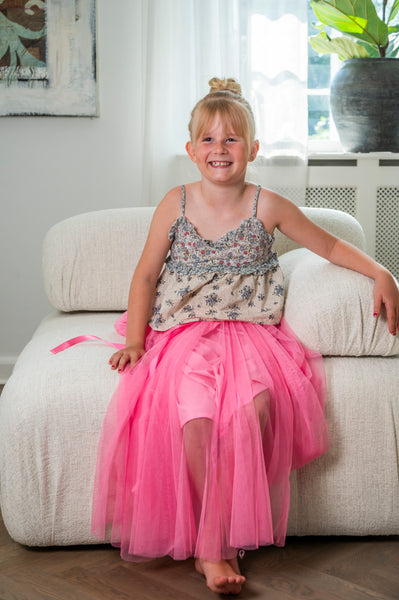 Kids Daisy skirt - pink