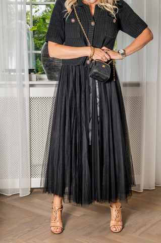 Daisy tyl skirt - black - EMM Copenhagen