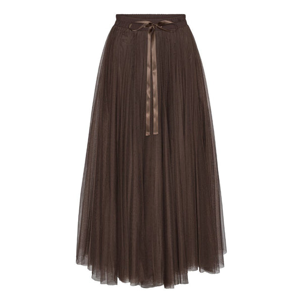 Daisy tyl skirt - choko - EMM Copenhagen