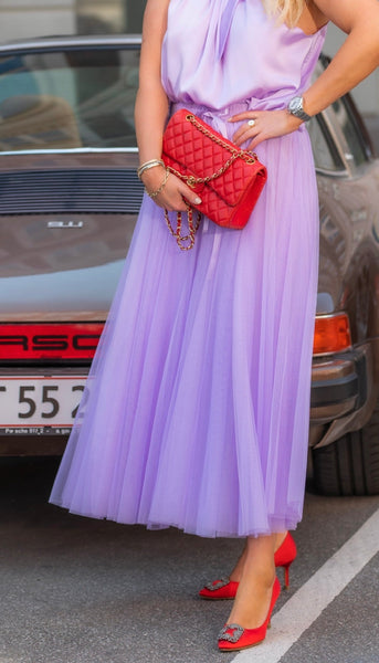 Daisy tyl skirt - Lavender - EMM Copenhagen
