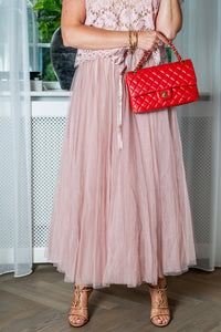 Daisy tyl Skirt - Powder Rose - EMM Copenhagen