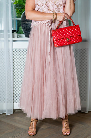 Daisy tyl Skirt - Powder Rose - EMM Copenhagen