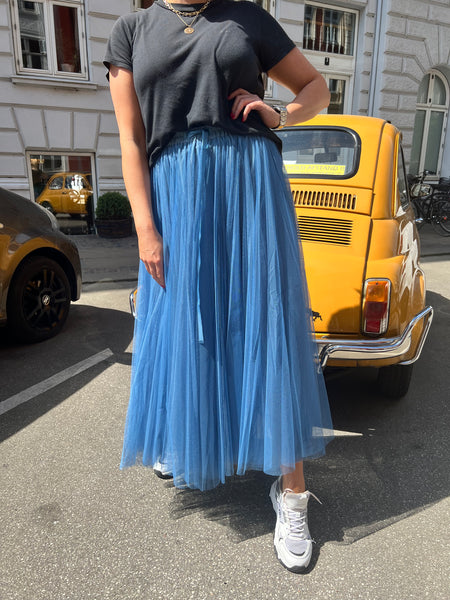 Daisy tyl skirt - denim