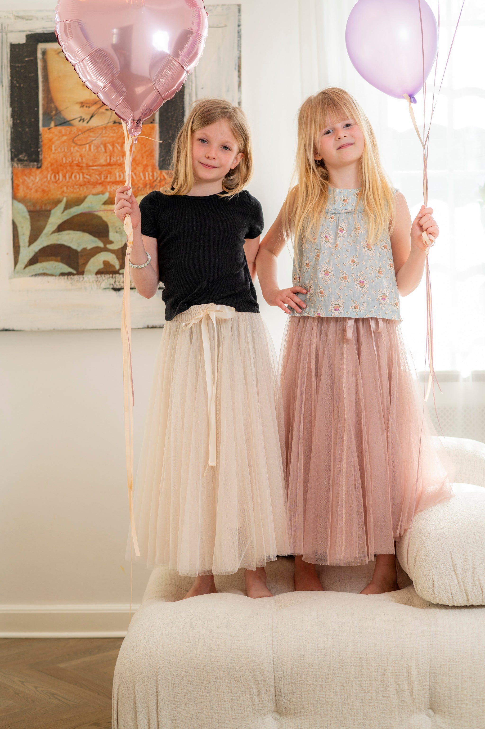 Kids Daisy skirt - beige – EMM Copenhagen
