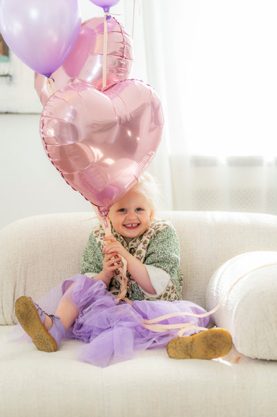 Kids Daisy skirt - lavender - EMM Copenhagen