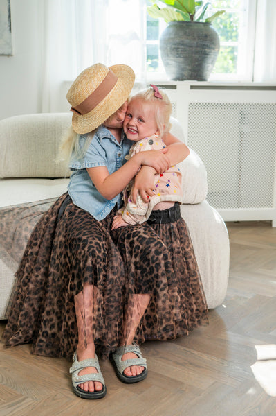 Kids Daisy skirt - leopard - EMM Copenhagen