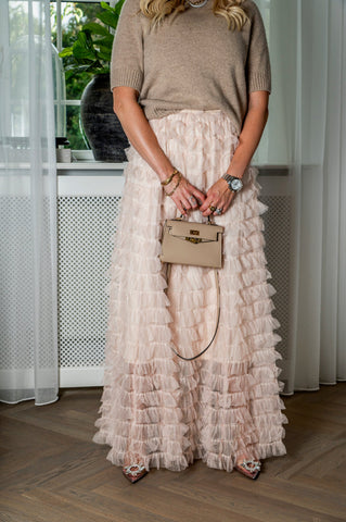 Tulle Skirt - Cream - EMM Copenhagen