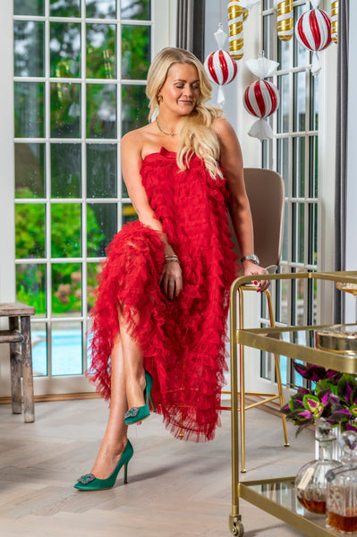 Tulle Skirt - Red - EMM Copenhagen