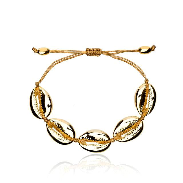 Shell Bracelet - Gold Plated