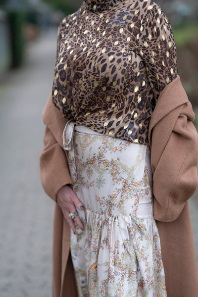 Carmen Blouse - Brown Leopard - EMM Copenhagen