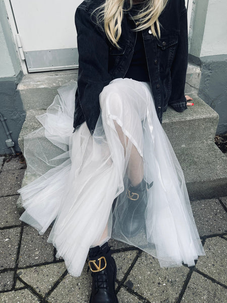Daisy tyl skirt - White - EMM Copenhagen