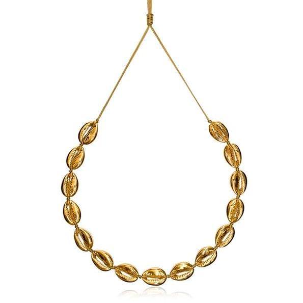 Shell Necklace - Gold