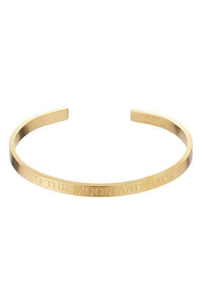 Bangle - To The Moon and back - Gold