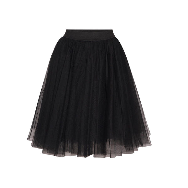 Chloe tyl skirt - Black