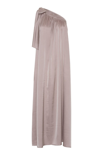 India One shoulder dress - dust - EMM Copenhagen