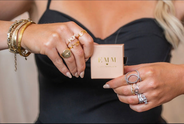MOM ring classic design - forgyldt - EMM Copenhagen