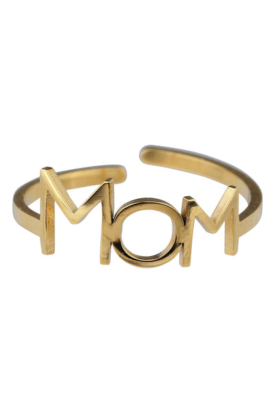 MOM ring classic design - forgyldt - EMM Copenhagen