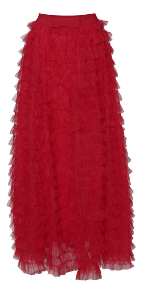 Tulle Skirt - Red - EMM Copenhagen