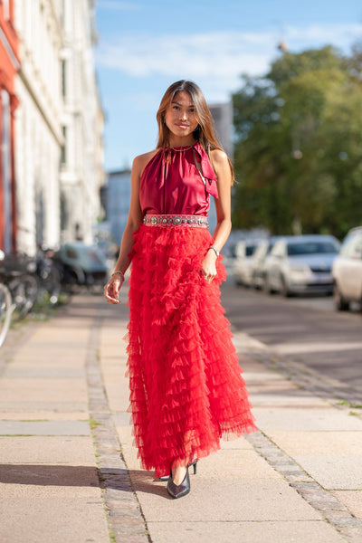 Tulle Skirt - Red - EMM Copenhagen