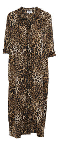Uma Dress - Brown Leopard - EMM Copenhagen